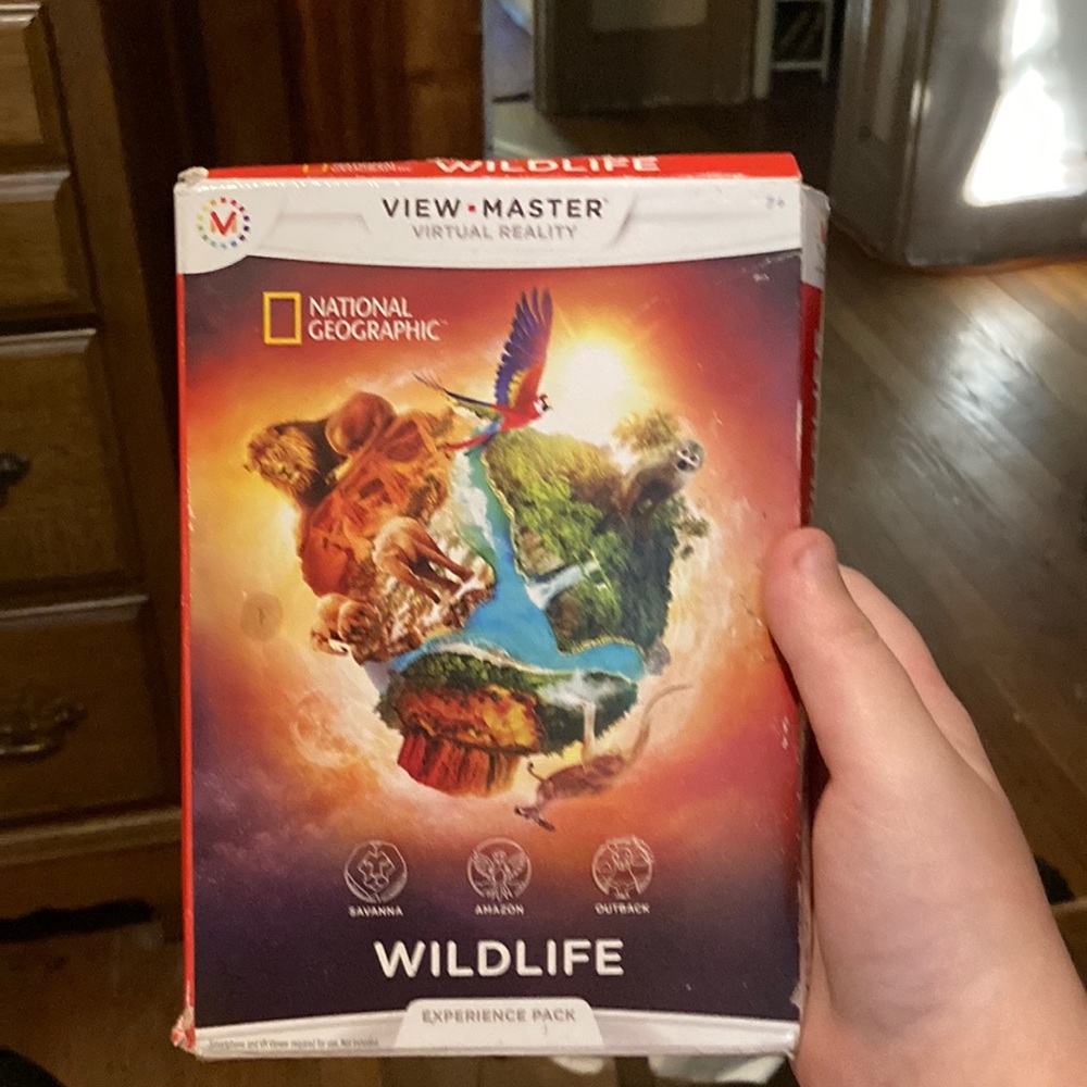 National geographic 🟨 wildlife view master pack